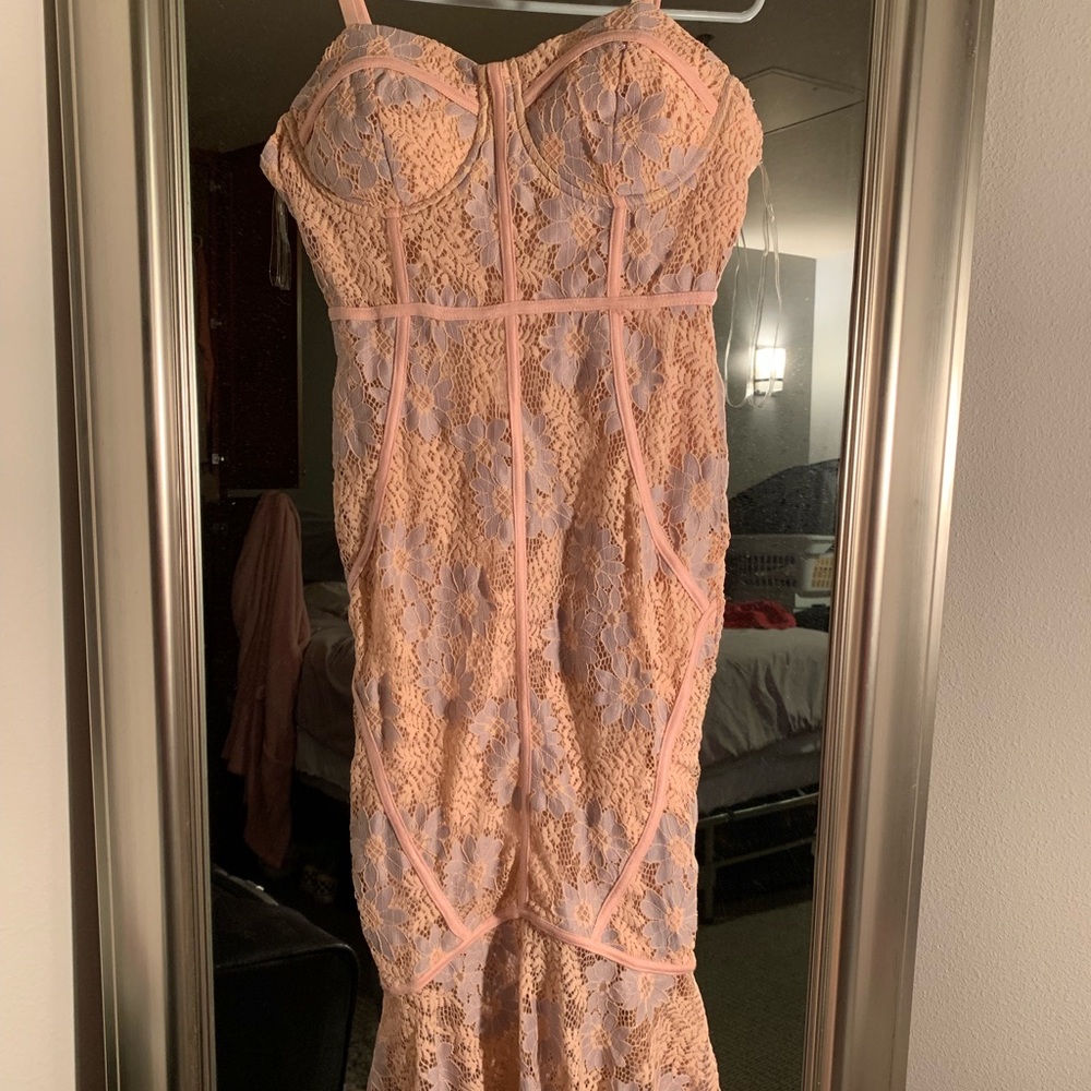 Mermaid fit dress